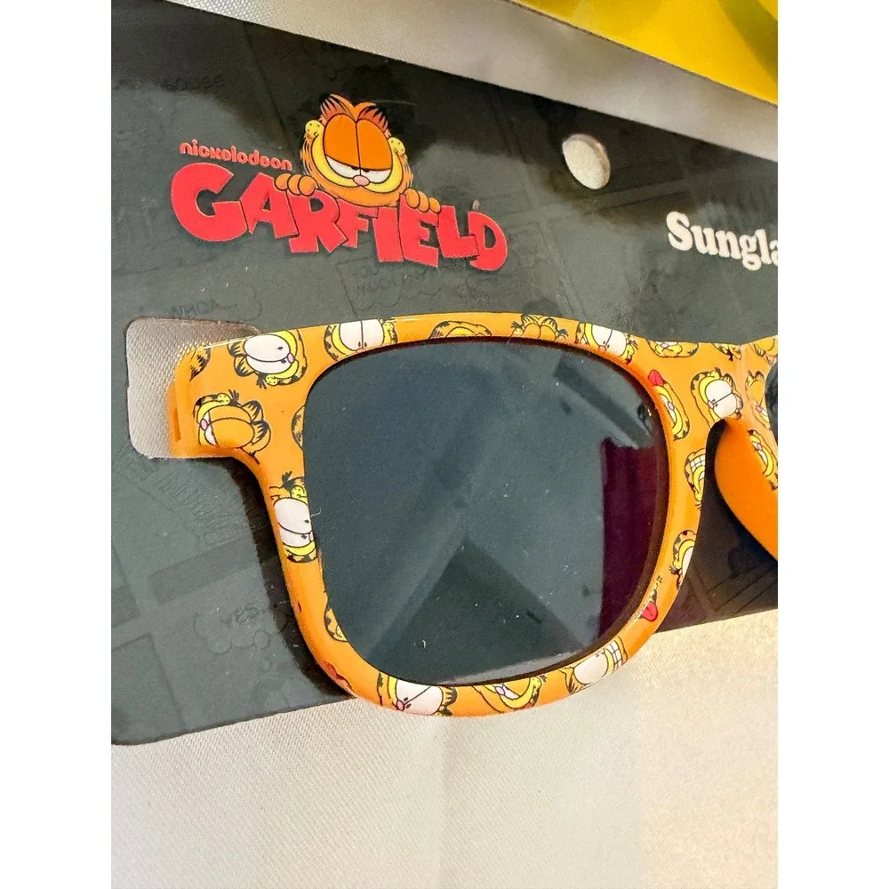 Kids Sunglasses 3 Pack Nickelodeon The Smurfs SpongeBob Garfield Bundle New